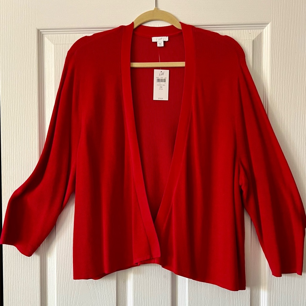 J.Jill Women's Red Sweater - New with tags!